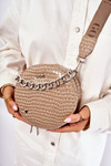 Women's Handbag Trunk GOE ZNJ026 Beige
