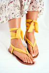 Women's Sandals Flip-flops Yellow Derryl