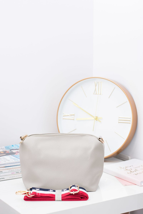 Grey Women's A4 Shoulder Handbag