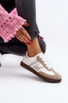Women's Low Sports Shoes Sneakers White Cafala