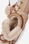 Children's Youth Snow Boots With Fur D Franklin DFSH370011 Beige