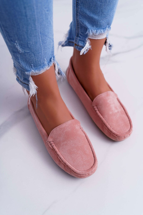 Mokassins Women's Comfortable Eco-suede Pink Lemma