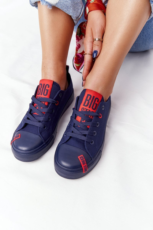 Women's Sneakers BIG STAR HH274676 Navy Blue