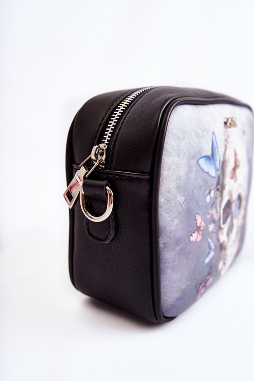 Leather Messenger Bag GOE ZNJ011 Black