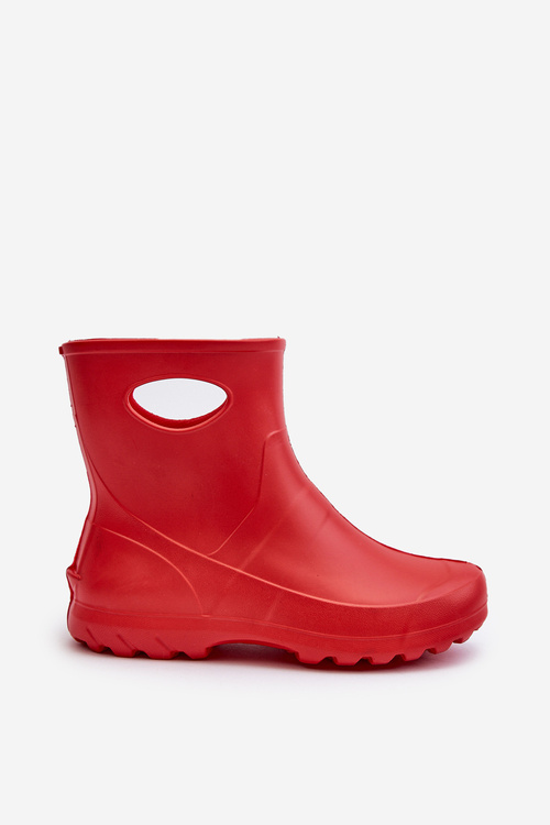 Women's Waterproof Wellington Boots LEMIGO GARDEN 752 Red