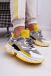 Women's Sports Shoes Colored Insert Yellow Colored
