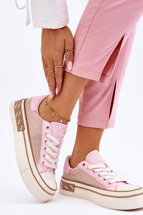 Women's Sneakers With Jets GOE LL2N4057 Pink