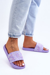 Women's Slippers With Emoticons Violet Cosette