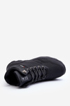 Buty Trekkingowe Męskie Ocieplane Czarne Daviana 22MN26-5237