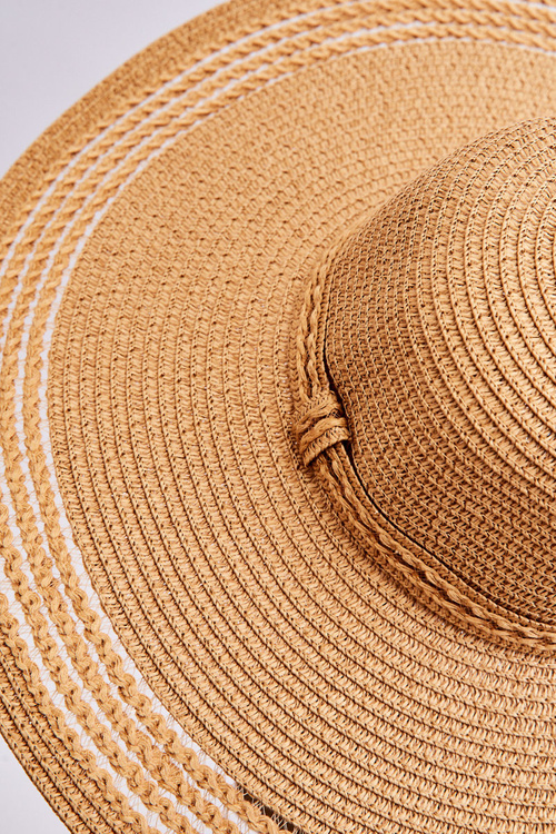Plain Adjustable Women's Hat beige