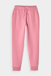 Dziewczęce Spodnie Dresowe Joggery 4F 4FJWMM00TTROF0828-56S Różowe