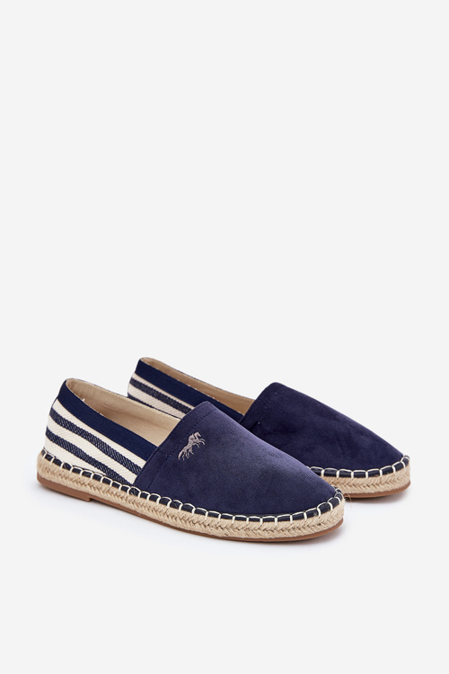 Men's Eco Suede Espadrilles Navy Nessar