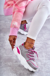 Women's Sneakers Memory Foam System Big Star KK274030 Grey