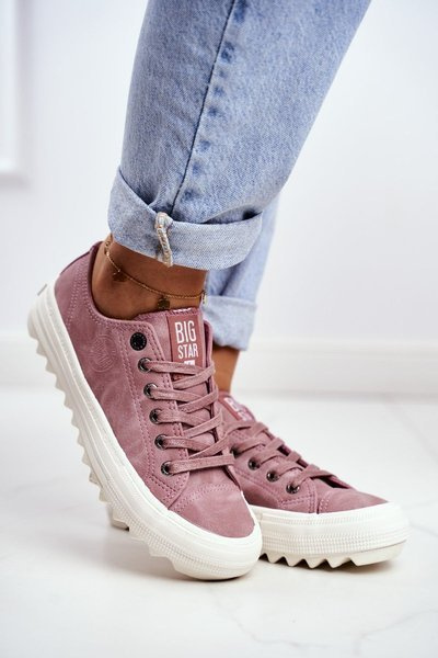 Women's Sneakers Big Star Pink GG274111