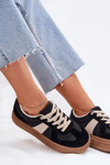 Women's Platform Sneakers Black Dovina
