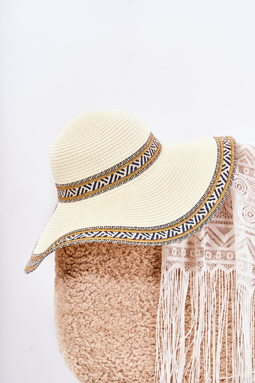 Women's Summer Hat Beige Sabrina
