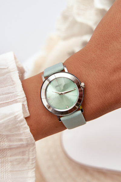 Women's Watch with Mint Strap Ernest E62035L