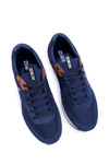 Sporty Men's Shoes Big Star Suede Leather Navy Blue DD174321
