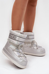 Women's Snow Boots With Laces O'NEILL LISA WOMEN HIGH 90253012.99S Silver