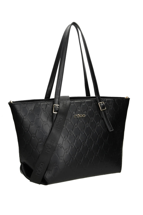 Shopper bag NOBO M0140-C020 Black
