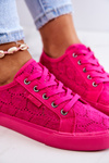 Openwork Sneakers BIG STAR JJ274060 Pink