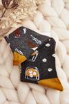 Men's Socks Not a Pair Drink Gray-Yellow