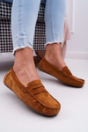 Women's Suede Moccasins Bolero Camel