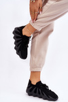 Sneakersy Damskie Wsuwane Czarne Myles
