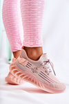 Buty Sportowe Damskie Wsuwane Różowe Hermiona