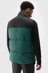 Men's Puffer Vest 4F Green 4FWAW24TVJAM147-40S
