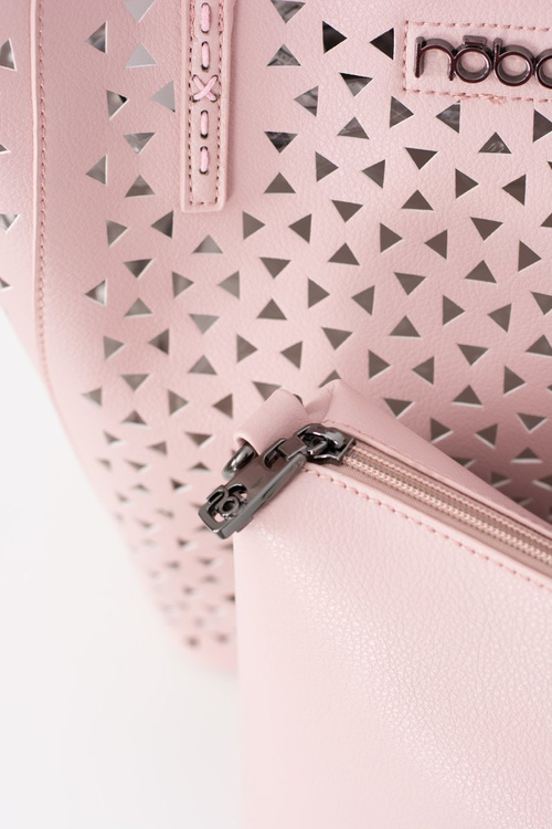 Women's Large Pink Nobo Shopper Handbag