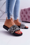 Women's Flip Flops Black Glamour