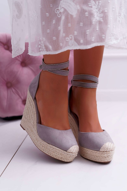 Women's Flaxen Grey Canterola Platform Sandals