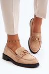 Classic Beige Women's Moccasins Fiviana