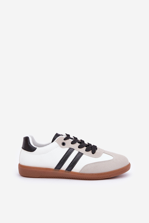 Low Sneakers Women's Black-White Loredis