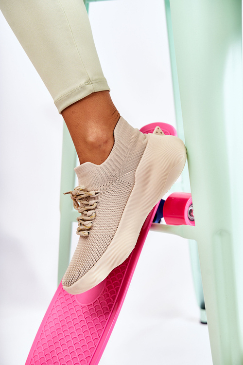 Slip-On Women's Sport Shoes Light beige Dalmiro