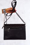 Quilted postman bag Black Hariette
