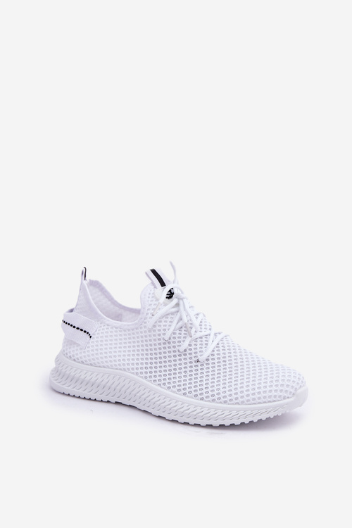 Mesh Slip On Sports Shoes Women White Harice