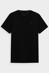 Women's Smooth T-Shirt With Logo Black 4F 4FWMM00TTSHF1845-20S