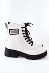 Children's Boots Shiny White Fincastle