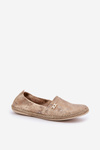 Espadryle Damskie Eleganckie Zamsz Kwiaty Beżowe Zazoo 10177