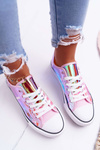 Women's Sneakers Transparent Pink Miltown