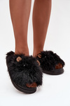Fur Caps for Women Capybara Black Pravelle