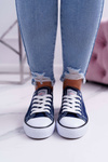 Smith's Women's Low Sneakers Navy Blue