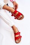 Women's Slippers Red Misandei 
