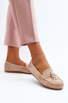 Women's Classic Suede Moccasins Beige Ontala