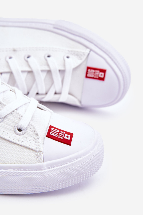 Trampki Męskie Białe Big Star JJ174013