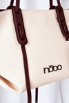 Torebka Shopper Na Ramię NOBO K3180 Jasny Beż