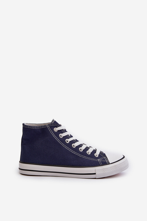 Navy Blue Women's Sneakers Socerio