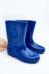 Child's Rubber Boots Blue Malvi